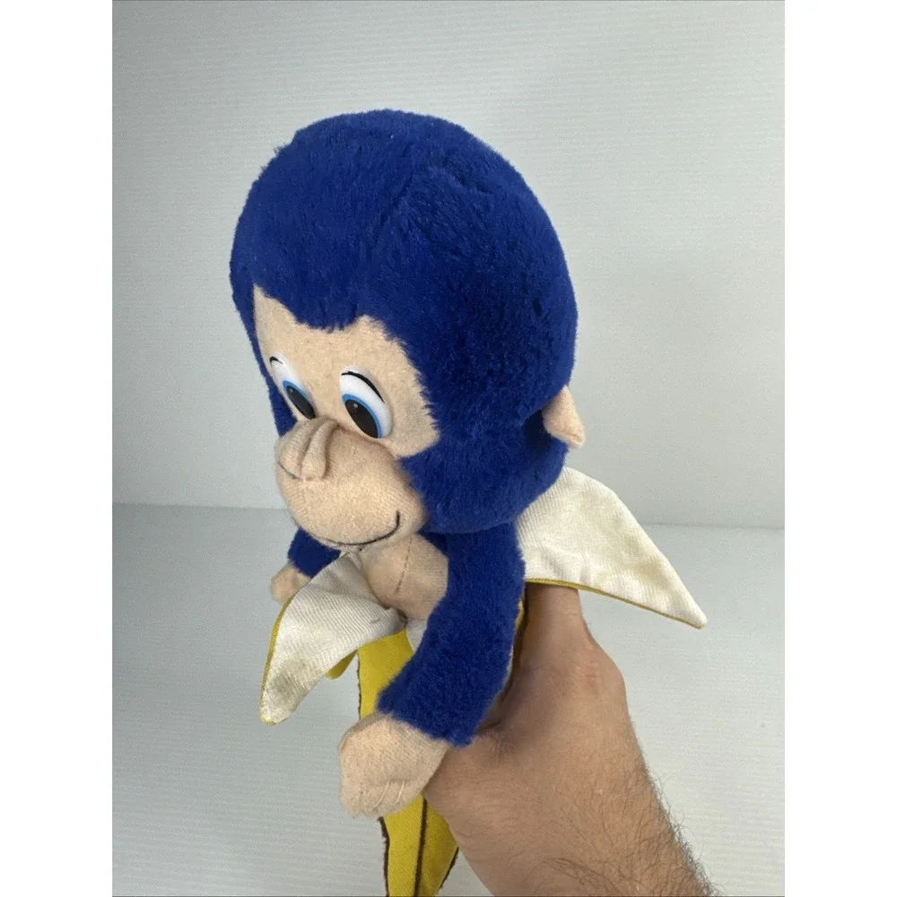 Classic Toy Company Cobalt Blue Monkey Chimp Gorilla in Banana Peel 13